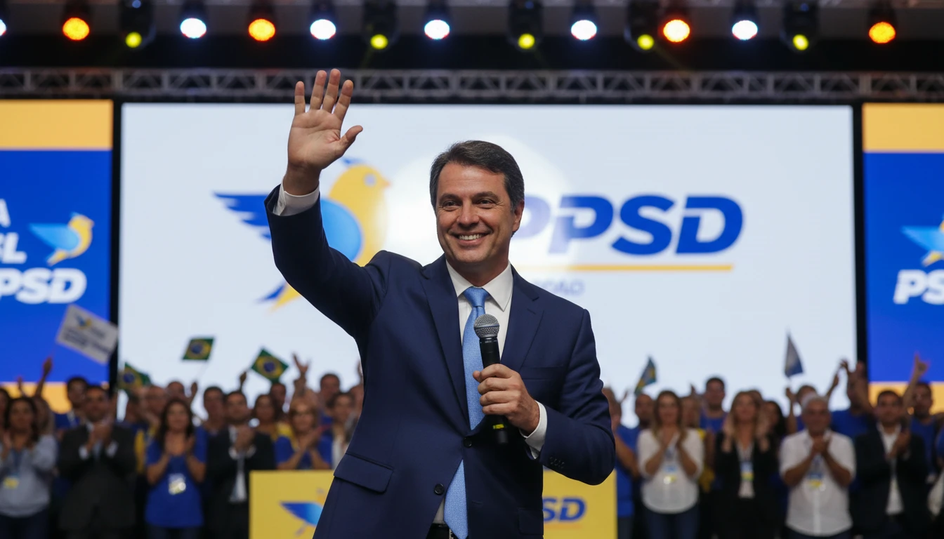 Aécio neves é escolhido como novo presidente do psdb em convenção partidária