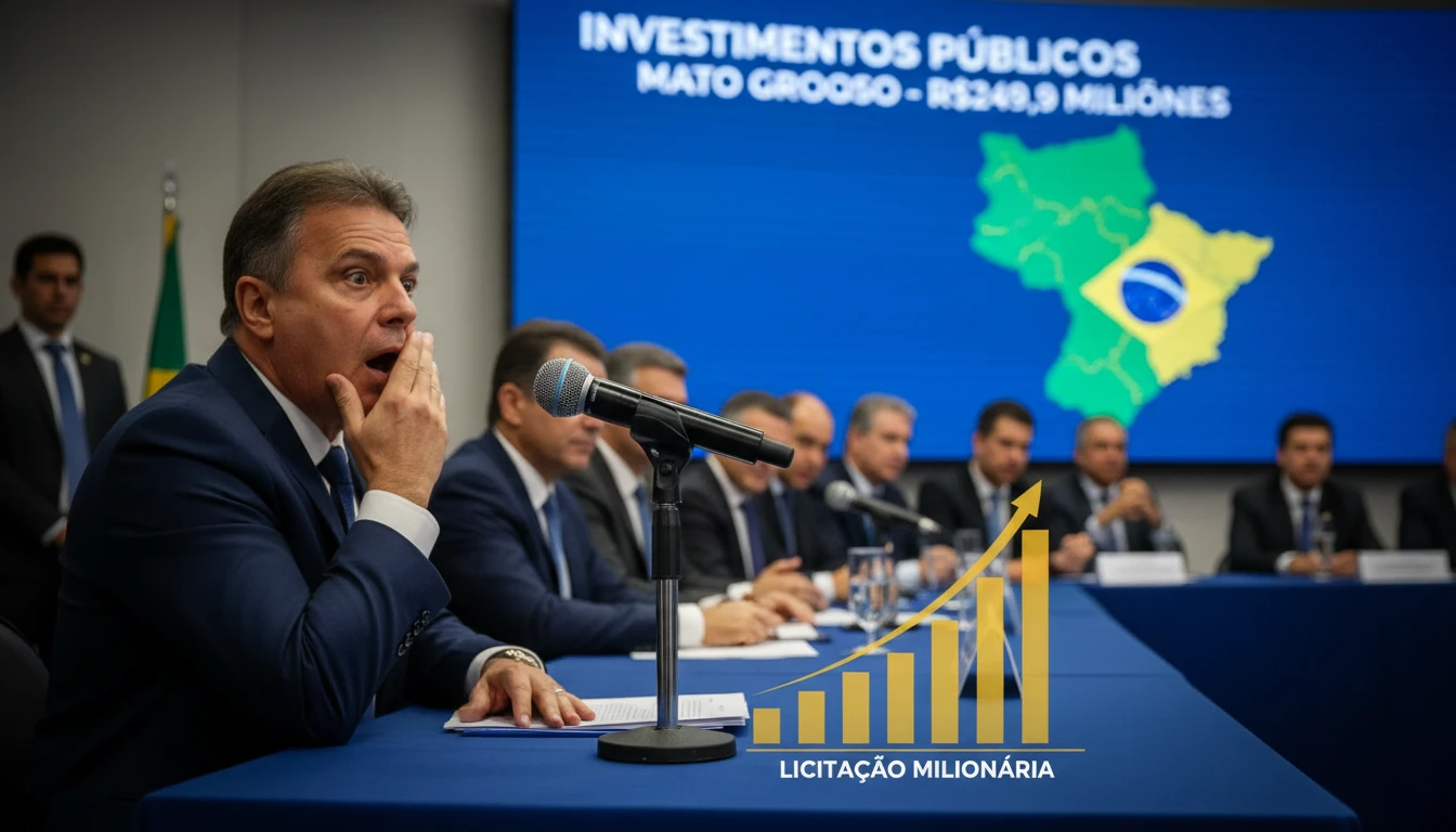 Deputado esquece microfone ligado e revela que sua empresa venceu licitação milionária em mato grosso