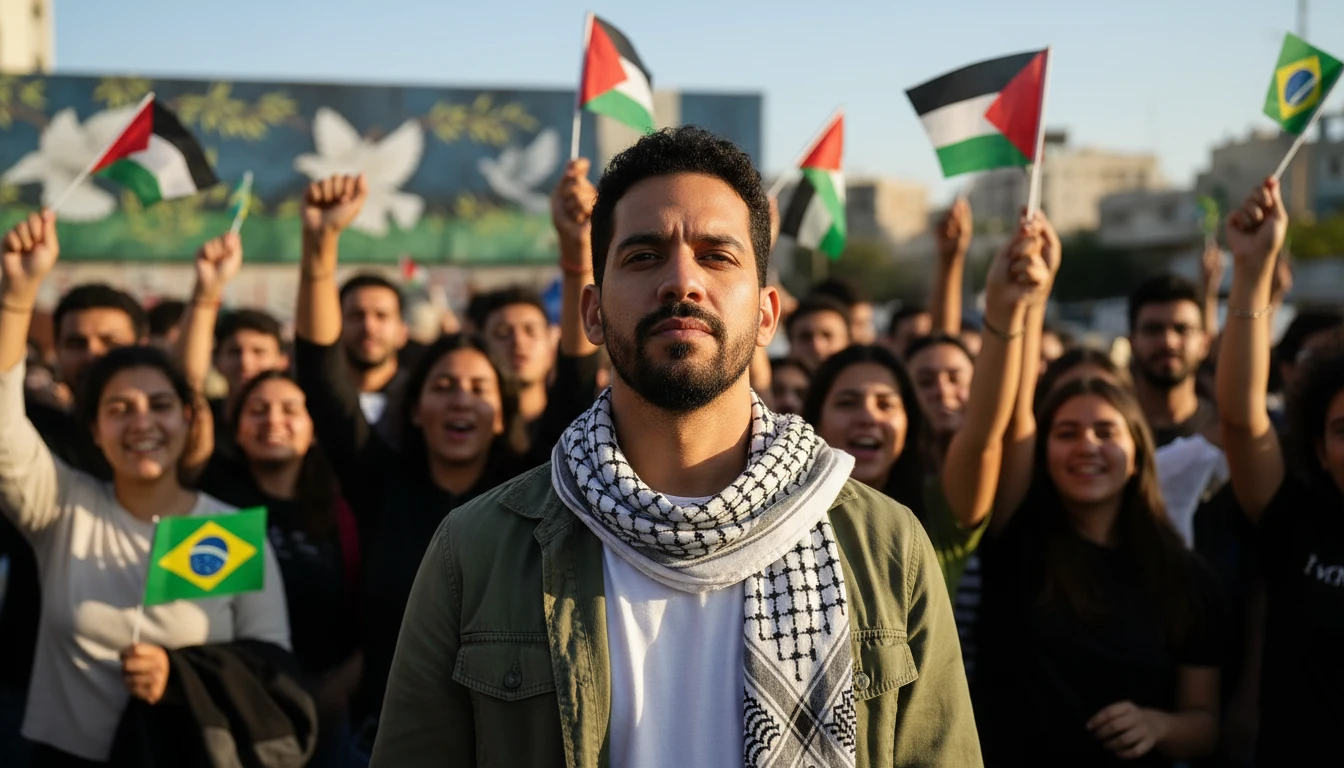 Herói da humanidade, thiago ávila é libertado e segue na luta pela palestina livre