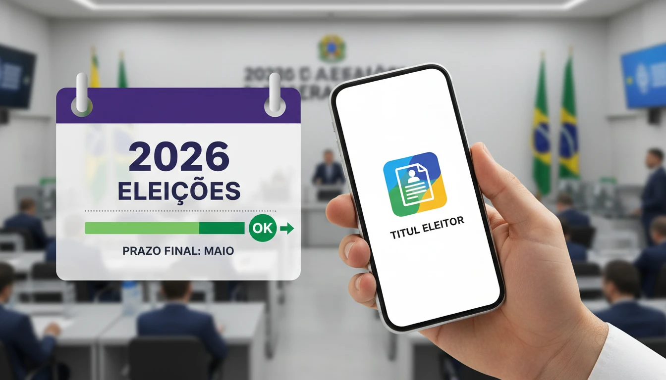 Justiça confirma prazo limite para regularizar título de eleitor visando as eleições de 2026