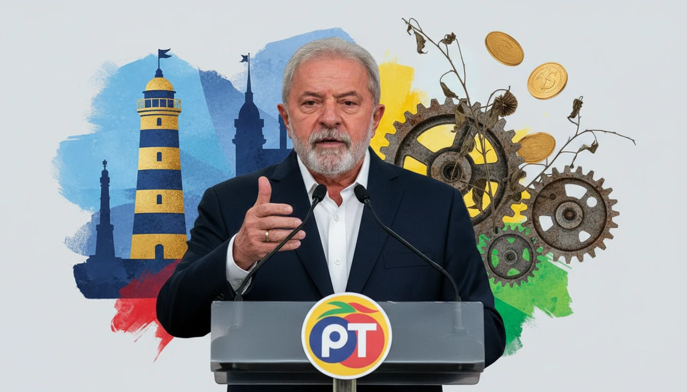 Lula critica política brasileira em salvador, chamando-a de 'apodrecida' e 'mercantilizada'
