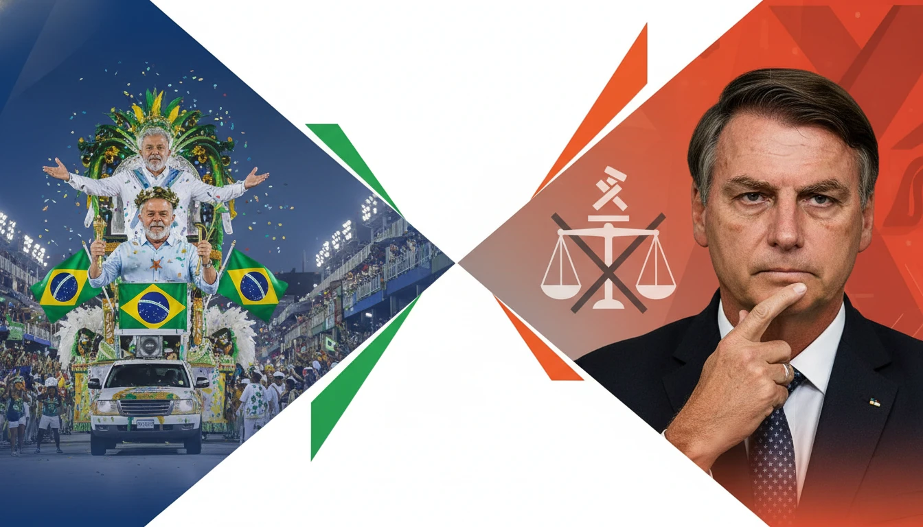 O que jair bolsonaro achou da homenagem a lula durante o carnaval do rio de janeiro