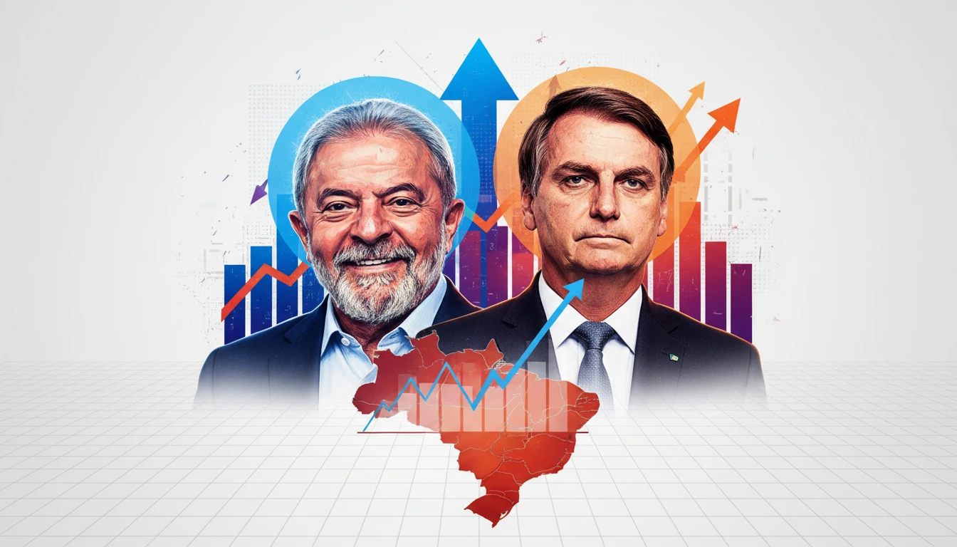 Pesquisa aponta lula e flávio bolsonaro na liderança no primeiro turno e dificulta cenário para reeleição