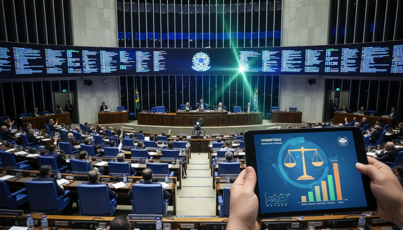 Pl da dosimetria é aprovado na câmara; veja a votação por partido e deputado