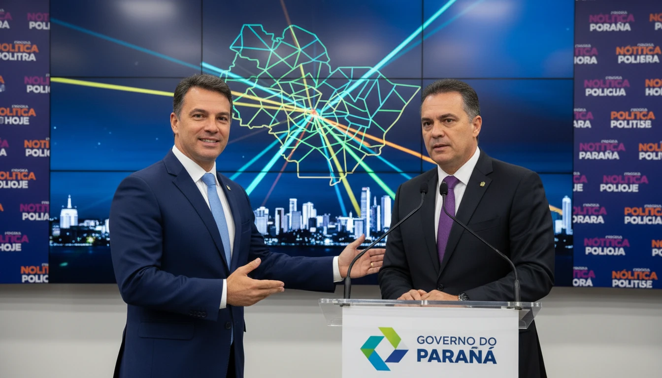 Ratinho junior define sandro alex como pré-candidato para sua sucessão no governo do paraná
