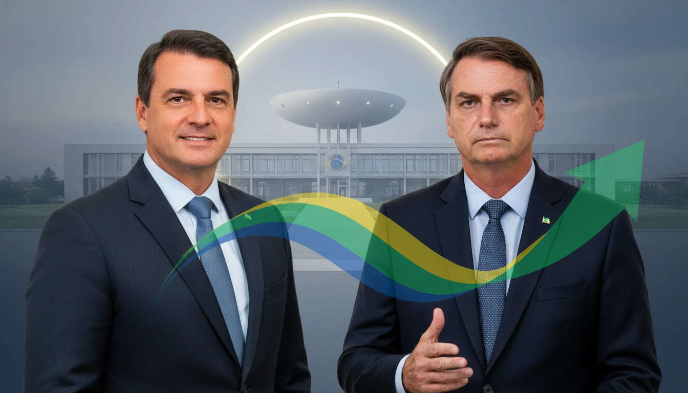 Ratinho júnior sinaliza apoio e pode ser o vice de flávio bolsonaro em 2026