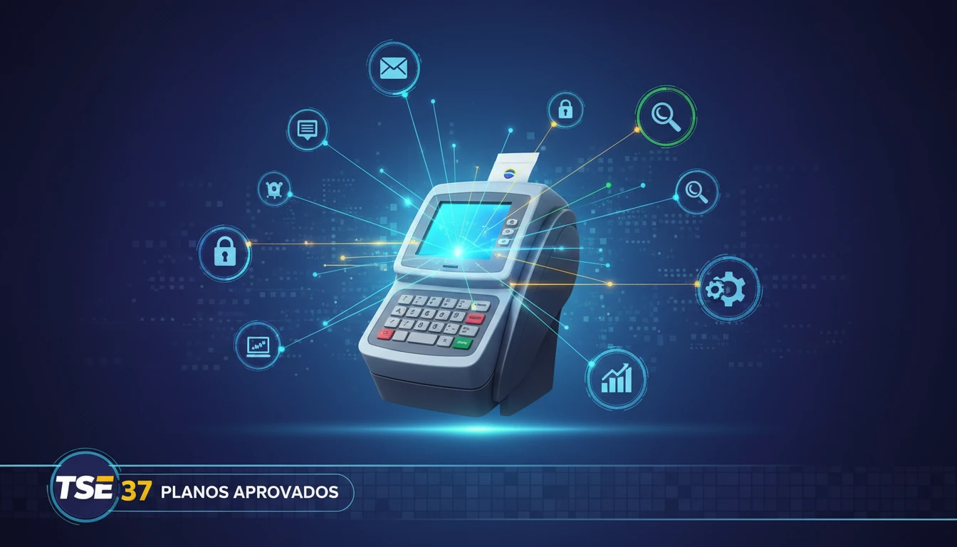 Tse aprova 37 planos de verificação para testes das urnas eletrônicas em 2025
