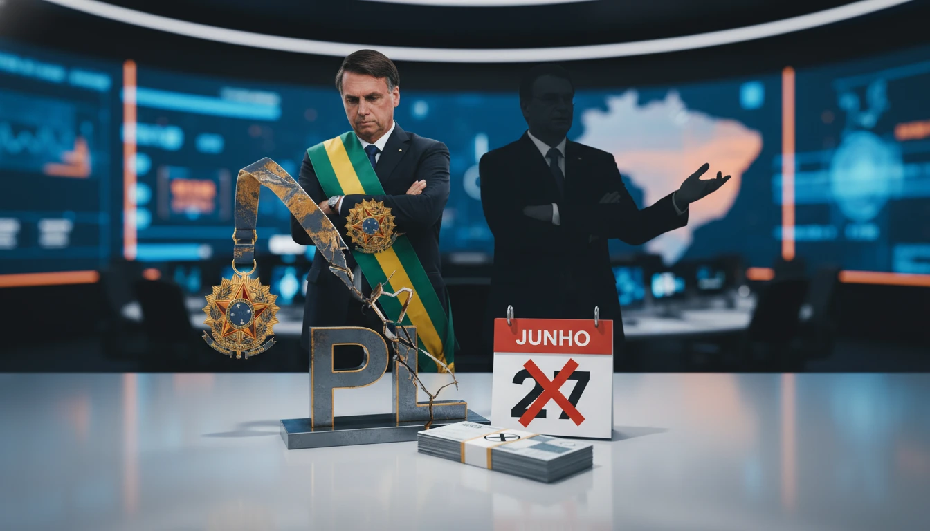 Valdemar costa neto suspende salário e funções de jair bolsonaro no pl
